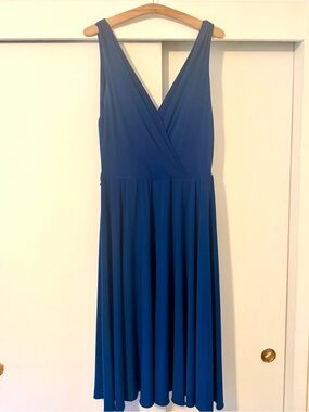 Ralph Lauren Royal Blue Wrap Dress
